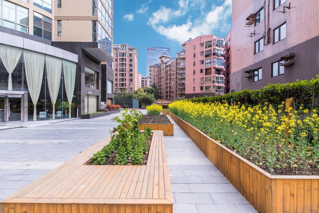 Green Court Residence Jinqiao Diamond Shanghai Eksteriør billede