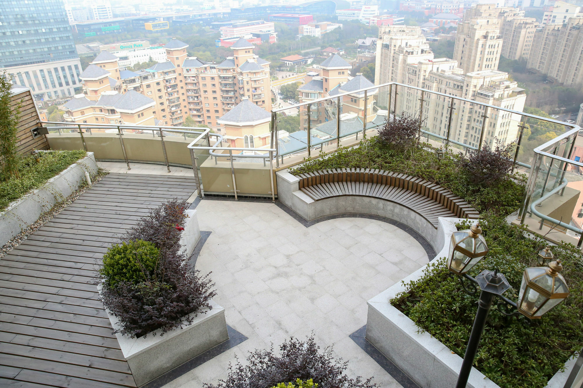 Green Court Residence Jinqiao Diamond Shanghai Eksteriør billede